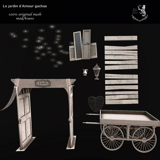 ::KKs:: le jardin d'amour gachas - la porte du jardin RARE(BOX)
