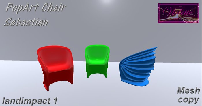 Pop Art Chair Sebastian Set mesh 