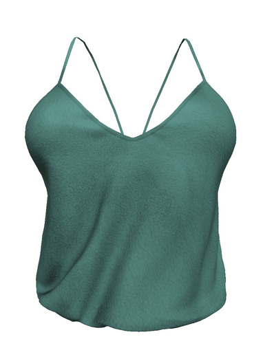 c'mere Spaghetti Strap Tank TEAL