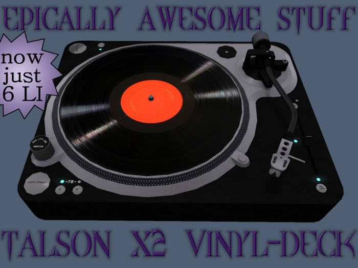 ~EAS~ Talson X2 vinyl-deck