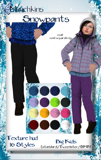 {M} - Snowpants [BK] [Boxed]