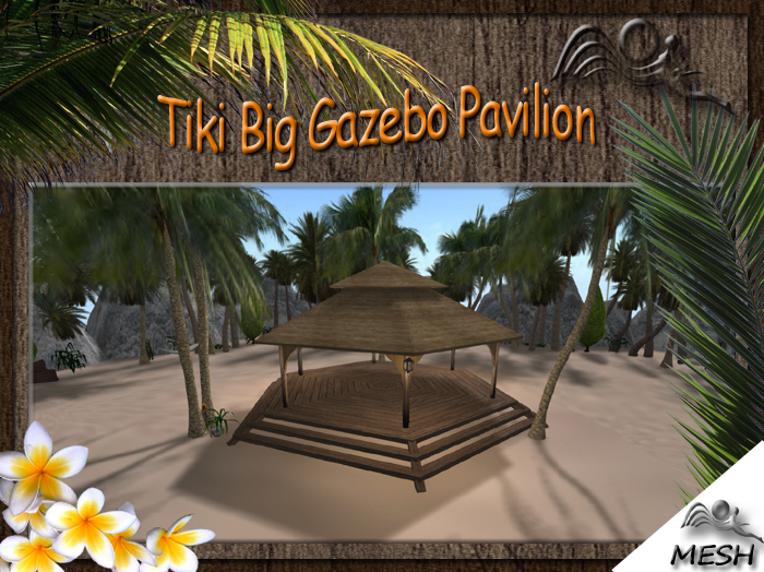 SF Mesh New Big Tiki Pavilion (hexagon)