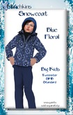 {M} - Snowcoat [BK] [Blue Floral] [Boxed]