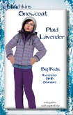 {M} - Snowcoat [BK] [Plaid Lavender] [Boxed]