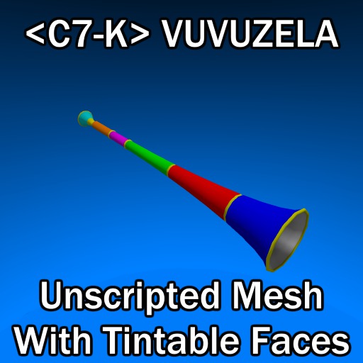 Tintable vuvuzela
