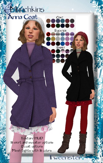 {M} Anna Coat [Tweenster] FREE [Boxed]