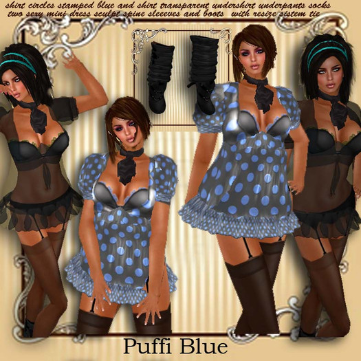 *jadube puffi blue V