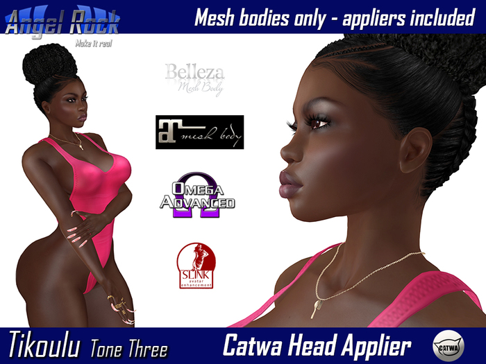 ANGEL ROCK Tikoulu CATWA TONE THREE RETAIL V1.00