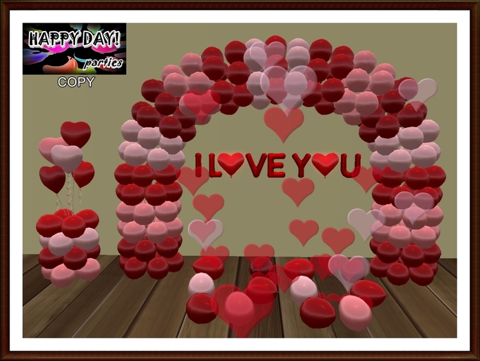 Valentine's - Balloons Kit