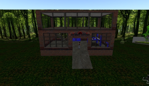car workshop and show room