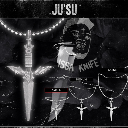 Ju'Su - Issa Knife Chain (Platinum)(Small)
