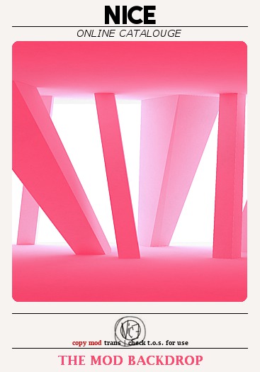 /\/. The Mod Backdrop - Pink