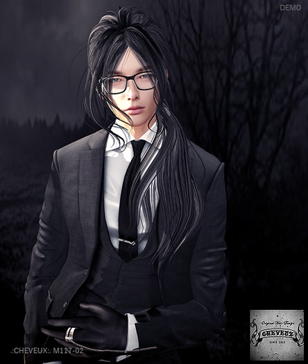 .:CHEVEUX:.M117 02 Hair DEMO(Mens)
