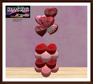 Valentine's - Mix Bouquet with Ballons Ring