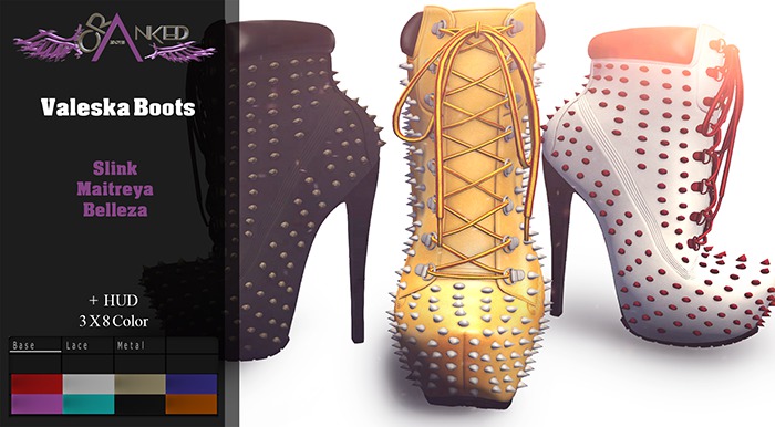 #Cranked# Valeska Boots