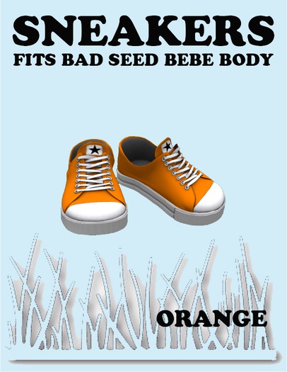 SNEAKERS BEBE ORANGE 