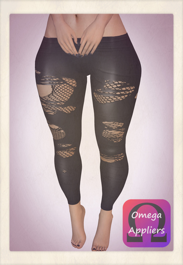 !YaY! Fishnet Legging Omega Applier