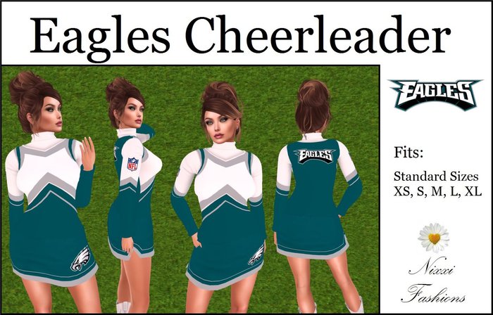 Nixxi Fashions - Eagles Cheerleader