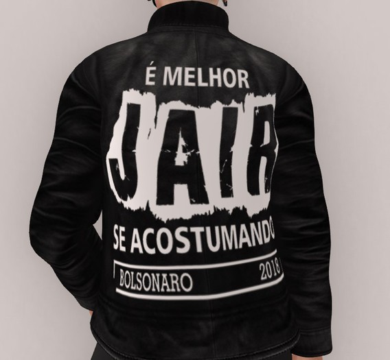 Leather Jacket Bolsonaro 2018 (LOL STORE)