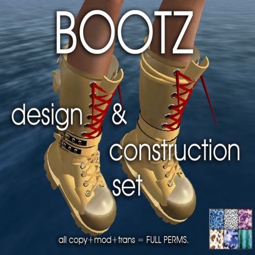 BOOTS  Design & Construction Set Full Perm