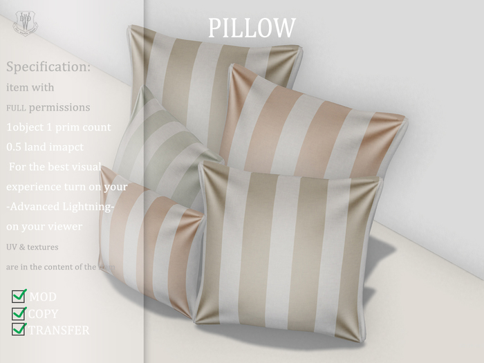 PILLOW  C/M/T - I am a box! Rez me!