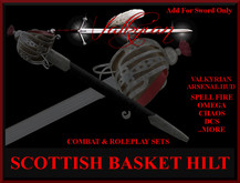 ~Valkyrian~ Scottish Basket Hilt (Combat & RP) (BOXED)