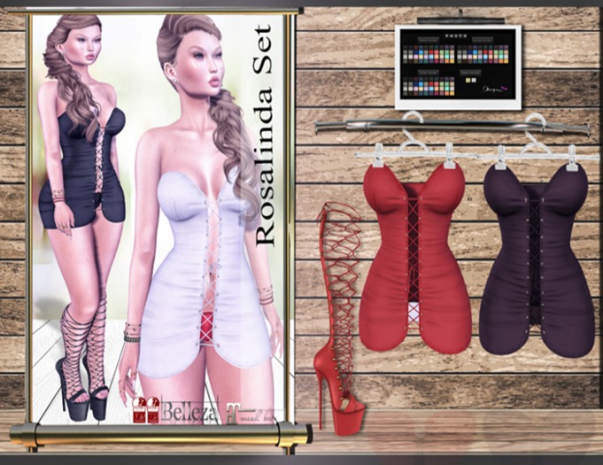 {Desire Boutique} Rosalinda Set