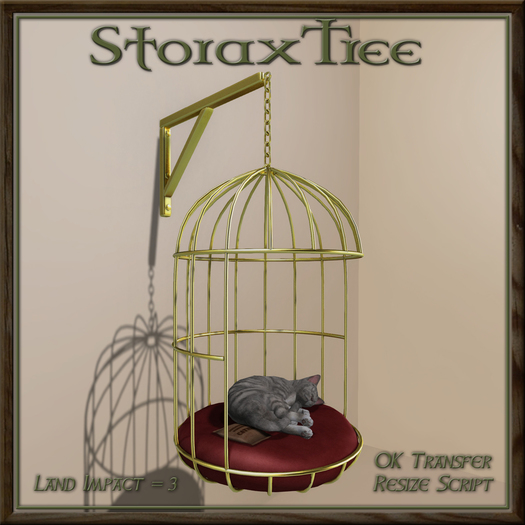 Feline Hanging Bed Grey Ap