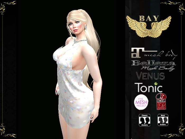 BAY  DRESS TIRANTES  WHITE