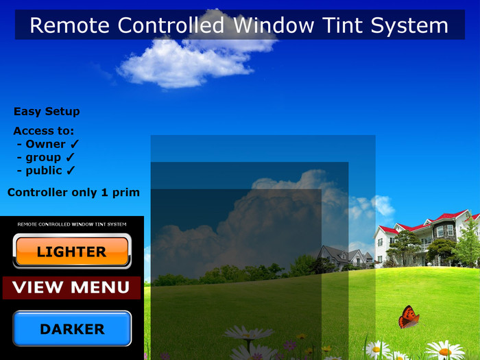 Window Tint System Remote Control V4