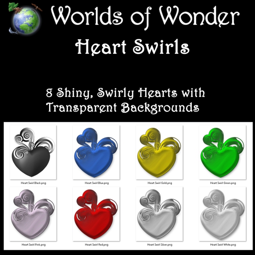 WoW Swirly Heart Textures
