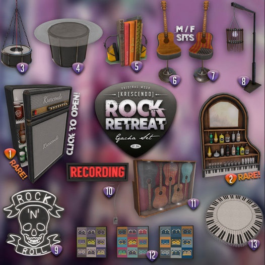 [Kres] Rock Retreat - (13) Piano Rug