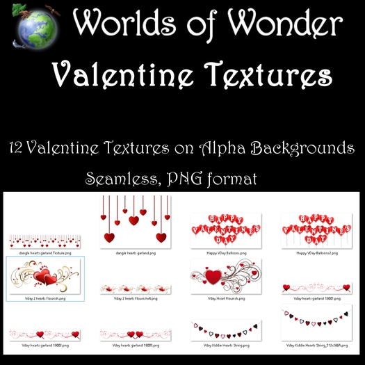WoW 12 Valentine's Textures