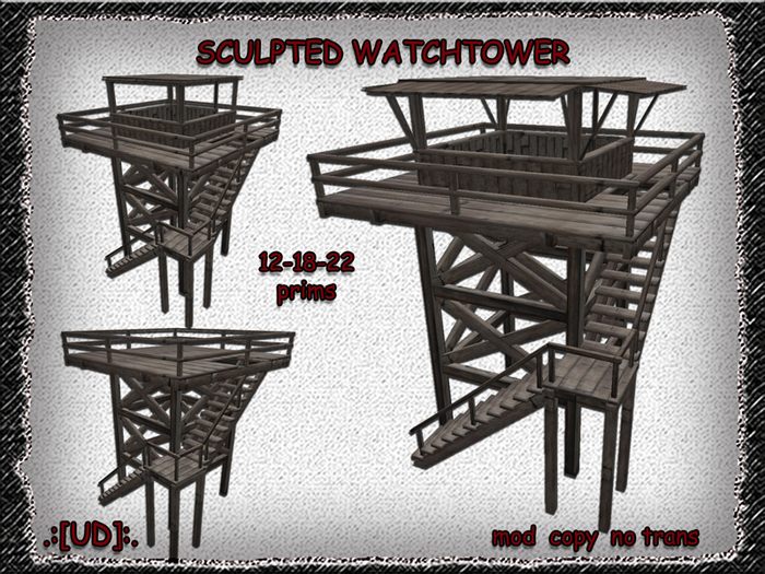 .:[UD]:. Sculpted Watchtower NO TRANS (box)