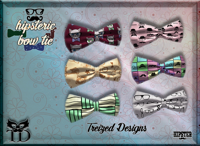 ^TD^Hipsteric Bow tie FATPACK
