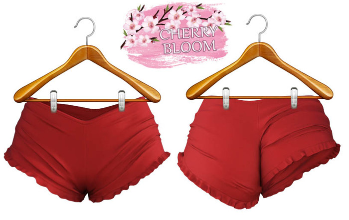 CB - MAITREYA - Annie Shorts Red