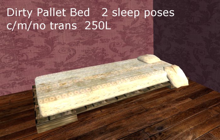 Dirty Pallet Bed [boxed]