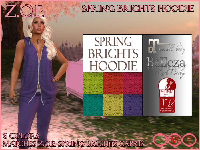 Z.O.E. Spring Brights Hoodie