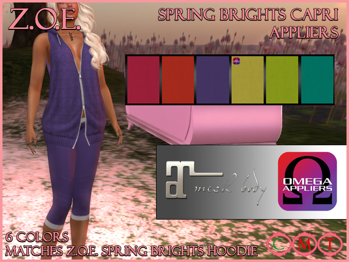Z.O.E. Spring Brights Capris (Bagged)