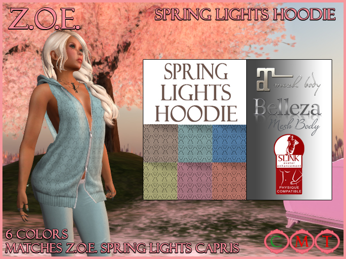 Z.O.E. Spring Lights Hoodie 