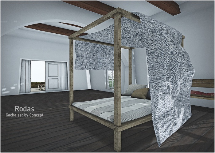 Concept} *12. Rodas. Bed - RARE