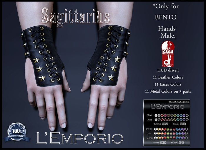 L'Emporio ::*Sagittarius*::Archer BENTO Gloves-Slink Dynamic M.