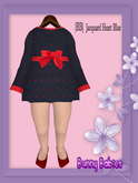 [BB] Jacquard Heart Blue