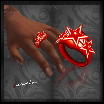 accessory bone A:B ring 011 star-6