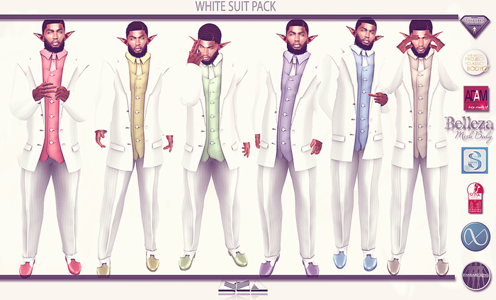 R2A WHITE SUIT PACK