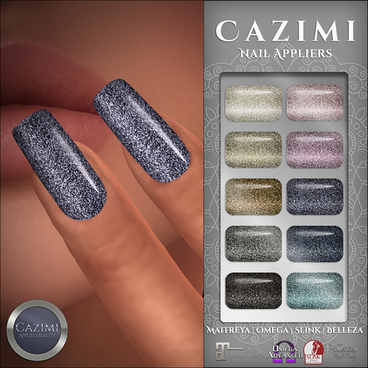 CAZIMI: Nails - Glitter Chic