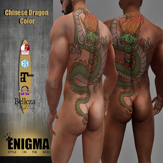 TATTOO - *Chinese Dragon Color*