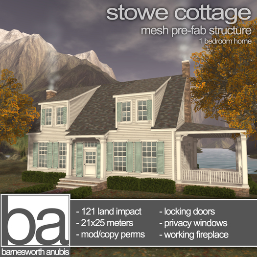 [ba] stowe cottage - packaged