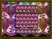 !Kushi! LaceDivinityOnSilkEDGED Textures -WEAR TO UNPACK