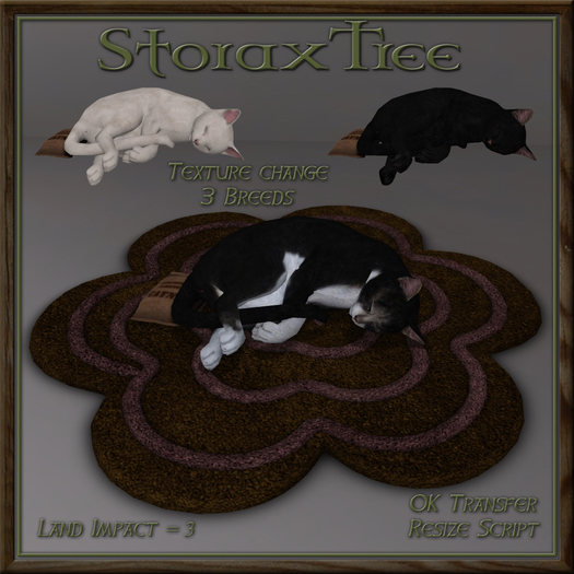Feline Blossom Rug Aa